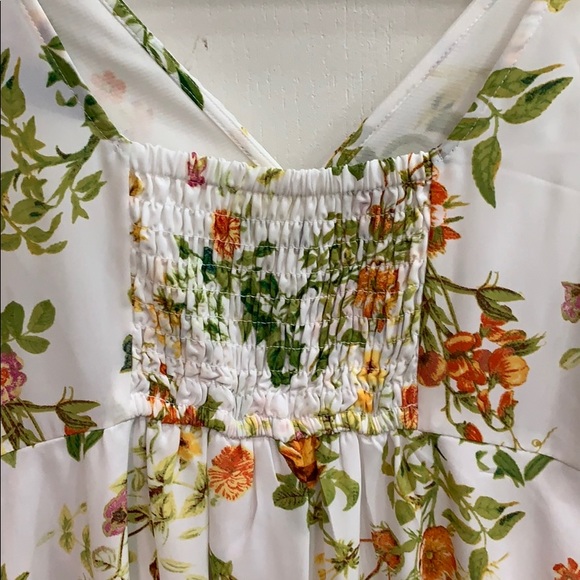 Cold Shoulder Floral Dress - Picture 3 of 4